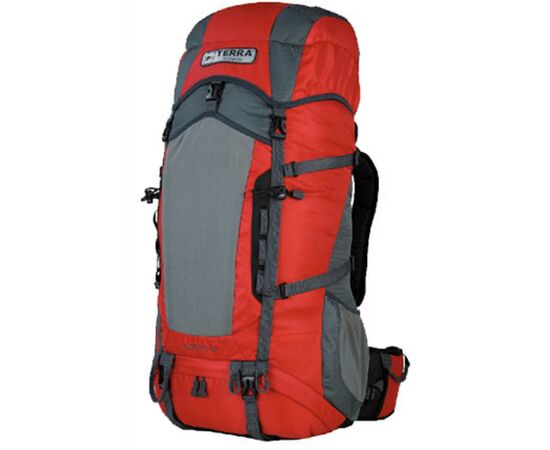 Рюкзак туристический Terra Incognita Action 45 red / gray (4823081500803)