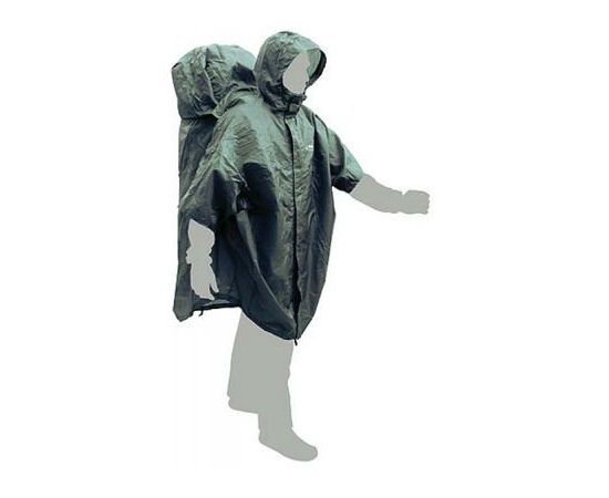 Накидка Terra Incognita CapeBag S/M зелёный (4823081504436)
