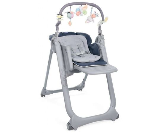Стульчик для кормления Chicco Polly Magic RELAX синий (79502.39)