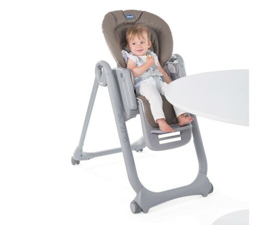 Стілець для годування Chicco Polly Magic RELAX бежевий (79502.85), зображення 6 Стілець для годування Chicco Polly Magic RELAX бежевий (79502.85), зображення 6