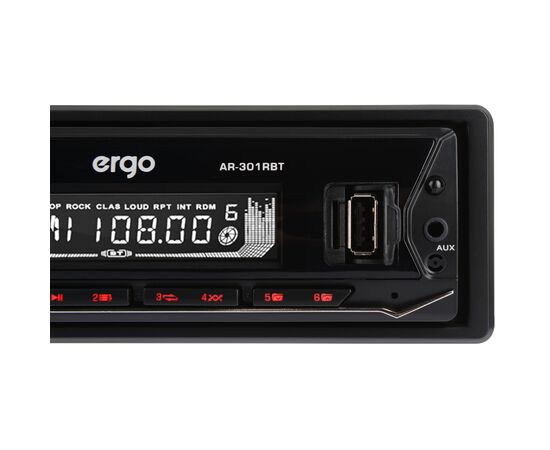 Автомагнитола Ergo AR-301RBT (6677031), изображение 7 Автомагнитола Ergo AR-301RBT (6677031), изображение 7