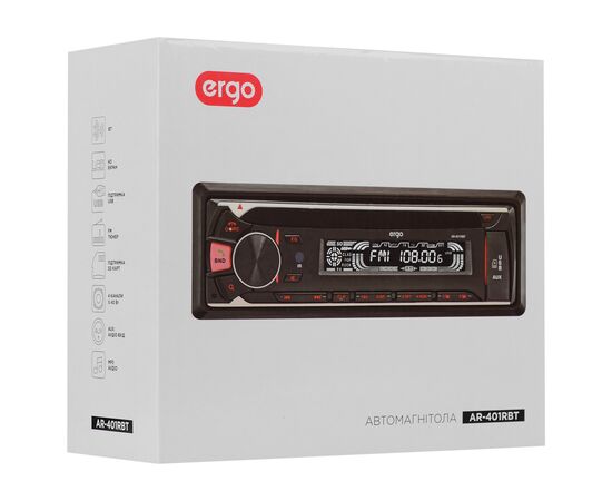 Автомагнитола Ergo AR-401RBT (6677030), изображение 6 Автомагнитола Ergo AR-401RBT (6677030), изображение 6