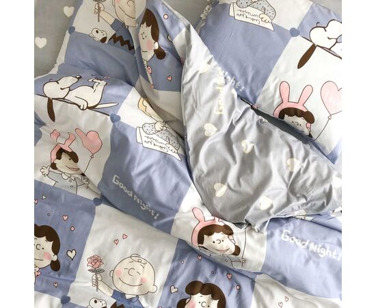 Постельное белье Viluta Сатин Твил 437 214х150 подростковый (437-pd), изображение 2 Постельное белье Viluta Сатин Твил 437 214х150 подростковый (437-pd), изображение 2