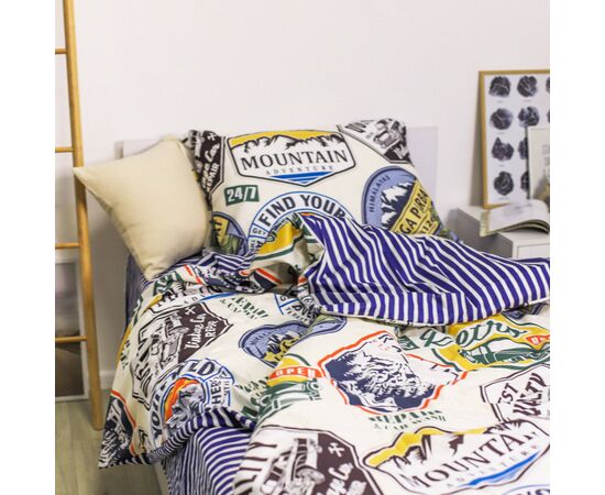 Постельное белье Viluta Сатин Твил 557 214х150 подростковый (557_pd), изображение 2