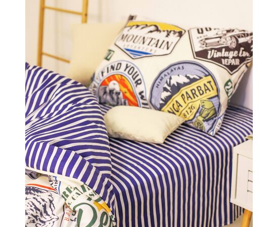 Постельное белье Viluta Сатин Твил 557 214х150 подростковый (557_pd), изображение 4