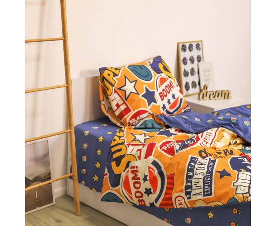 Постельное белье Viluta Сатин Твил 559 214х150 подростковый (559_pd), изображение 4 Постельное белье Viluta Сатин Твил 559 214х150 подростковый (559_pd), изображение 4