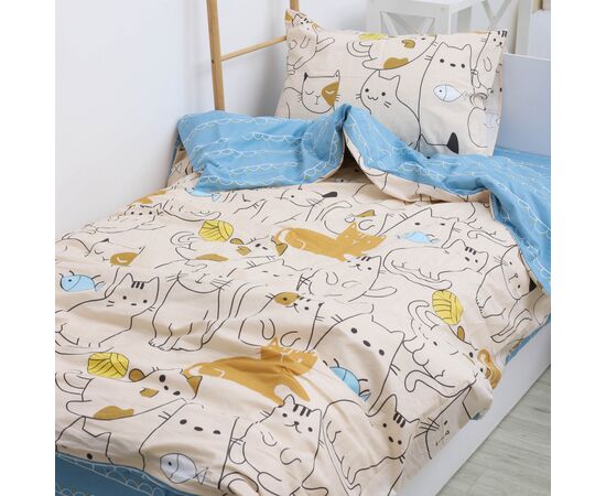 Постельное белье Viluta Сатин Твил 594 214х150 подростковый (594_pd), изображение 2 Постельное белье Viluta Сатин Твил 594 214х150 подростковый (594_pd), изображение 2