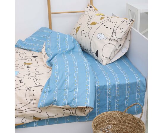 Постельное белье Viluta Сатин Твил 594 214х150 подростковый (594_pd), изображение 3 Постельное белье Viluta Сатин Твил 594 214х150 подростковый (594_pd), изображение 3