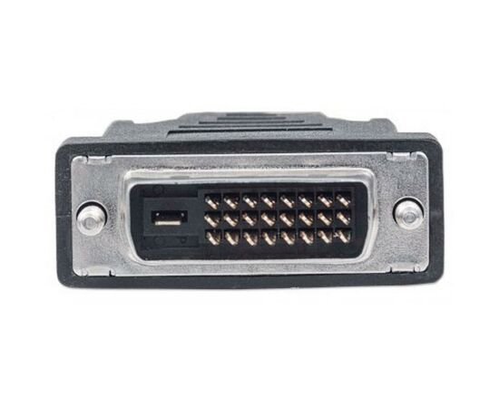 Кабель мультимедийный DVI to DVI 24+1pin, 1.8m Manhattan (328838), изображение 3 Кабель мультимедийный DVI to DVI 24+1pin, 1.8m Manhattan (328838), изображение 3