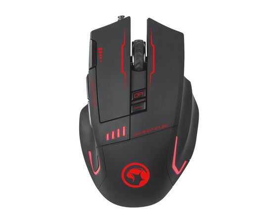 Мишка Marvo G909L USB з ігровою поверхнею G1 Black (G909L+G1), зображення 3 Мишка Marvo G909L USB з ігровою поверхнею G1 Black (G909L+G1), зображення 3
