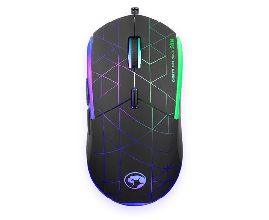 Мишка Marvo M115 USB Black (M115)