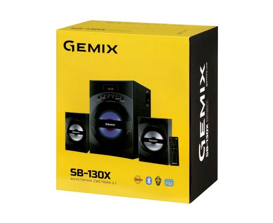 Акустическая система Gemix SB-130X Black, изображение 5 Акустическая система Gemix SB-130X Black, изображение 5