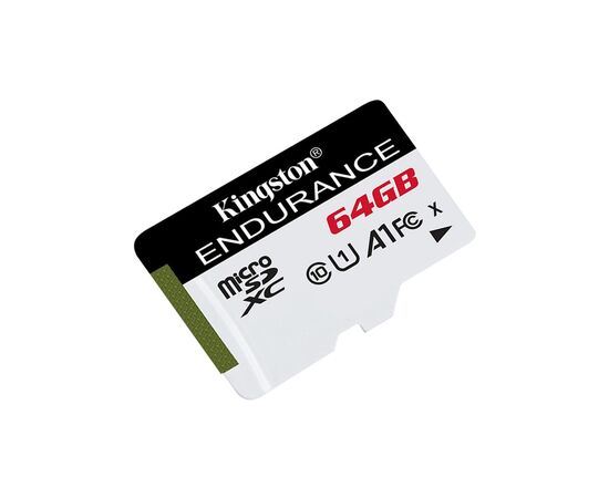 Карта памяти Kingston 64GB microSDXC class 10 UHS-I U1 A1 High Endurance (SDCE/64GB), изображение 2 Карта памяти Kingston 64GB microSDXC class 10 UHS-I U1 A1 High Endurance (SDCE/64GB), изображение 2