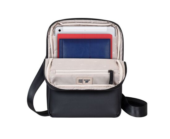 Сумка для ноутбука RivaCase 11.6" 8511 Cardiff, Black (8511Black), изображение 4 Сумка для ноутбука RivaCase 11.6" 8511 Cardiff, Black (8511Black), изображение 4