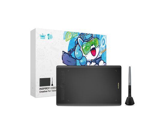 Графический планшет Huion Inspiroy H580X (H580X), изображение 3 Графический планшет Huion Inspiroy H580X (H580X), изображение 3