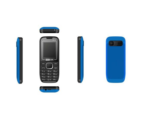 Мобільний телефон Maxcom MM135 Black-Blue, зображення 6 Мобільний телефон Maxcom MM135 Black-Blue, зображення 6