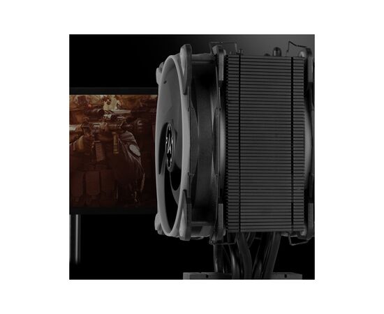 Кулер для процессора Arctic Freezer 34 eSports DUO Grey (ACFRE00075A), изображение 3 Кулер для процессора Arctic Freezer 34 eSports DUO Grey (ACFRE00075A), изображение 3