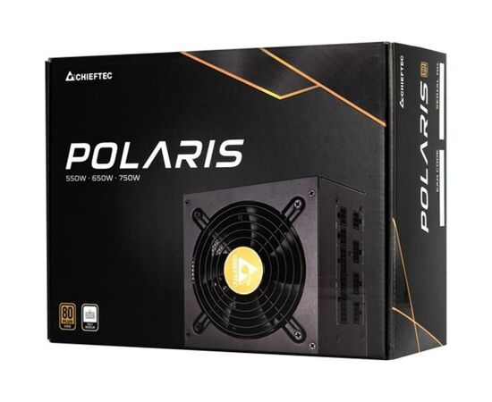 Блок питания Chieftec 550W POLARIS (PPS-550FC), изображение 4 Блок питания Chieftec 550W POLARIS (PPS-550FC), изображение 4