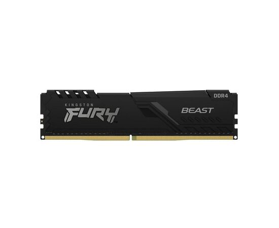 Модуль пам'яті для комп'ютера DDR4 16GB 3200 MHz Beast Black Kingston Fury (ex.HyperX) (KF432C16BB/16)