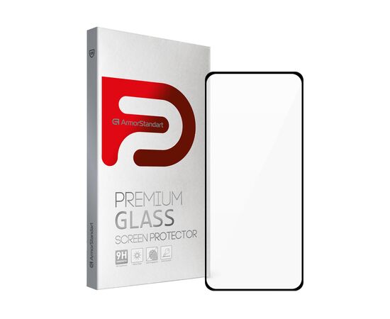 Стекло защитное Armorstandart Full Glue Curved для Xiaomi 12 Pro Black (ARM60931)