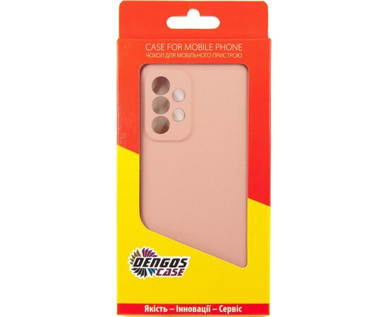 Чехол для моб. телефона Dengos Soft для Samsung Galaxy A33 (pink) (DG-TPU-SOFT-01), изображение 5 Чехол для моб. телефона Dengos Soft для Samsung Galaxy A33 (pink) (DG-TPU-SOFT-01), изображение 5