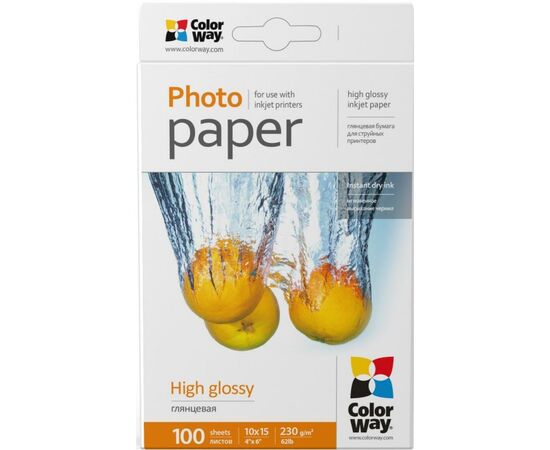 Фотобумага ColorWay 10x15 (PG2301004R)