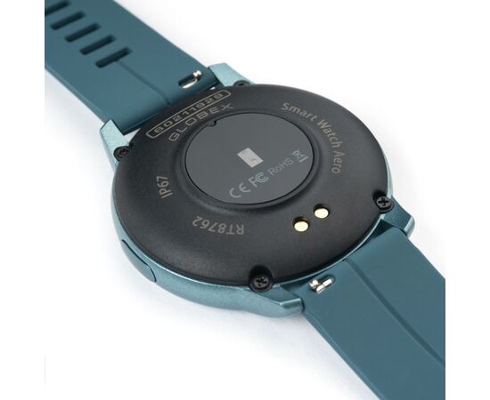 Смарт-часы Globex Smart Watch Aero Blue, изображение 3 Смарт-часы Globex Smart Watch Aero Blue, изображение 3