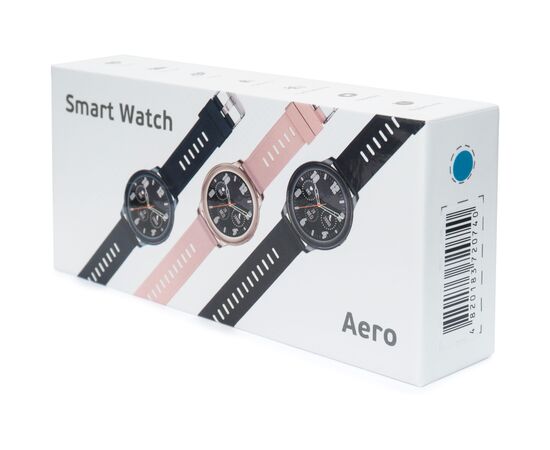 Смарт-часы Globex Smart Watch Aero Blue, изображение 4 Смарт-часы Globex Smart Watch Aero Blue, изображение 4
