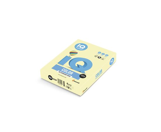 Папір Mondi IQ color А4 pastel, 160g 250sh Yellow (YE23/A4/160/IQ)