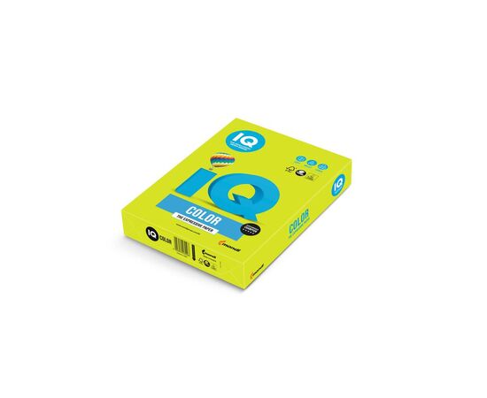 Бумага Mondi IQ color А4 neon, 80g 500sheets, Green (NEOGN/A4/80/IQ)
