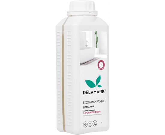 Жидкость для чистки ванн DeLaMark с ароматом вишни 1 л (4820152331885)