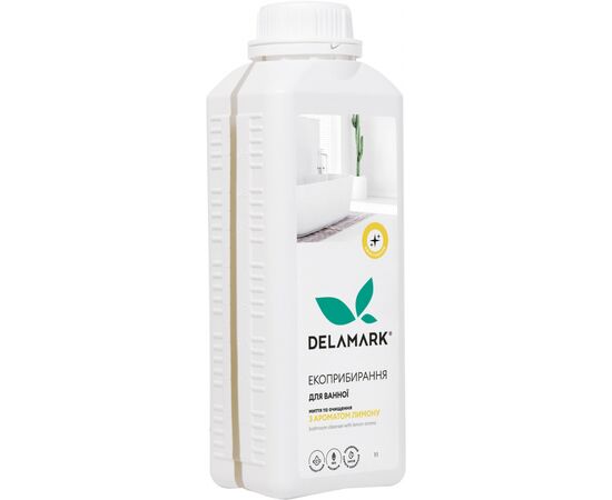 Рідина для чищення ванн DeLaMark з ароматом лимона 1 л (4820152331892)