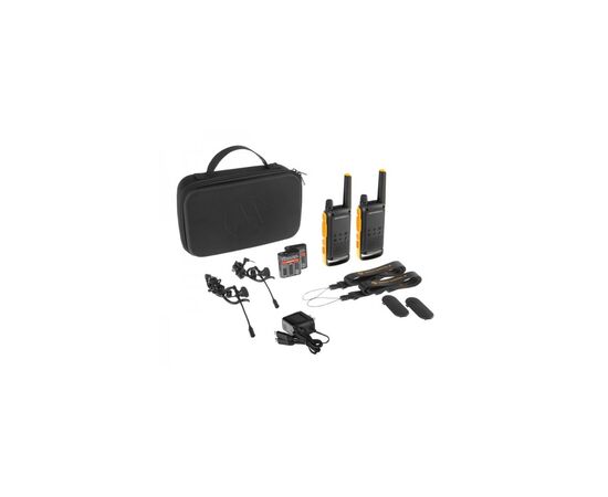 Портативная рация Motorola TALKABOUT T82 Extreme TWIN Yellow Black (5031753007171), изображение 5 Портативная рация Motorola TALKABOUT T82 Extreme TWIN Yellow Black (5031753007171), изображение 5