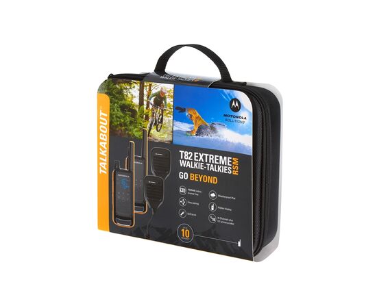 Портативная рация Motorola TALKABOUT T82 Extreme TWIN Yellow Black (5031753007171), изображение 6 Портативная рация Motorola TALKABOUT T82 Extreme TWIN Yellow Black (5031753007171), изображение 6