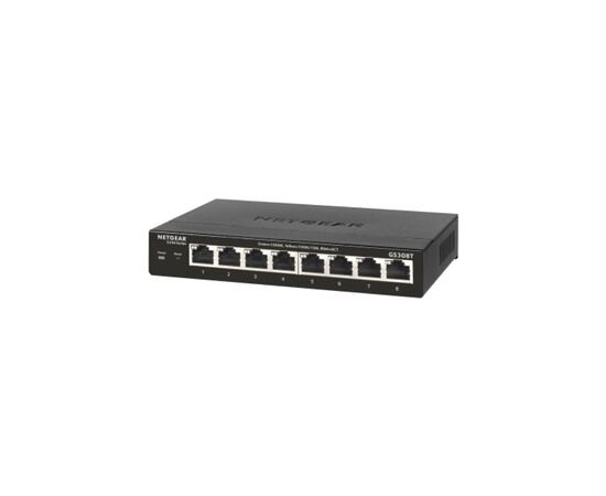 Коммутатор сетевой Netgear GS308T-100PES, изображение 3 Коммутатор сетевой Netgear GS308T-100PES, изображение 3