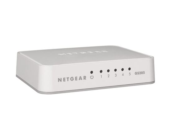 Коммутатор сетевой Netgear GS205-100PES, изображение 2 Коммутатор сетевой Netgear GS205-100PES, изображение 2