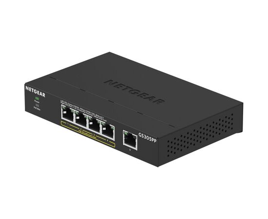 Коммутатор сетевой Netgear GS305PP-100PES, изображение 3 Коммутатор сетевой Netgear GS305PP-100PES, изображение 3