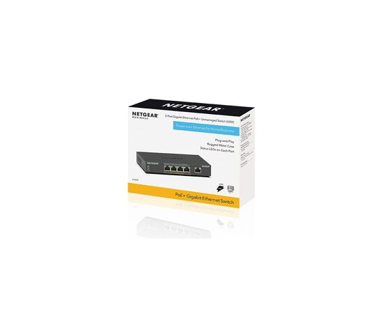 Коммутатор сетевой Netgear GS305P-200PES, изображение 3 Коммутатор сетевой Netgear GS305P-200PES, изображение 3