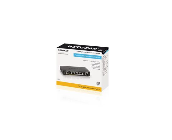 Коммутатор сетевой Netgear GS308P-100PES, изображение 9 Коммутатор сетевой Netgear GS308P-100PES, изображение 9