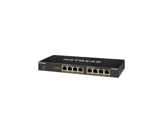 Комутатор мережевий Netgear GS308PP-100EUS, зображення 9 Комутатор мережевий Netgear GS308PP-100EUS, зображення 9