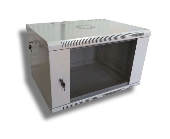 Шкаф настенный Hypernet 6U 19" 600x450 (WMNC-6U-FLAT-AC)