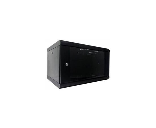 Шкаф настенный Hypernet 6U 19" 600x450 (WMNC-6U-FLAT-AC-BLACK)
