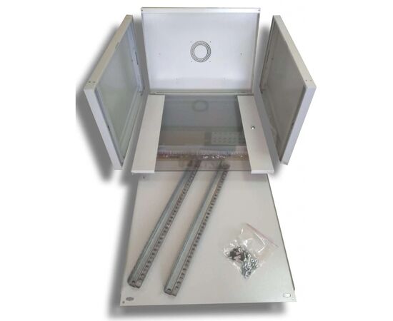 Шкаф настенный Hypernet 12U 19" 600x450 (WMNC-12U-FLAT-AC), изображение 6 Шкаф настенный Hypernet 12U 19" 600x450 (WMNC-12U-FLAT-AC), изображение 6