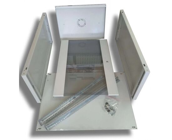 Шкаф настенный Hypernet 18U 19" 600x450 (WMNC-18U-FLAT-AC), изображение 7 Шкаф настенный Hypernet 18U 19" 600x450 (WMNC-18U-FLAT-AC), изображение 7