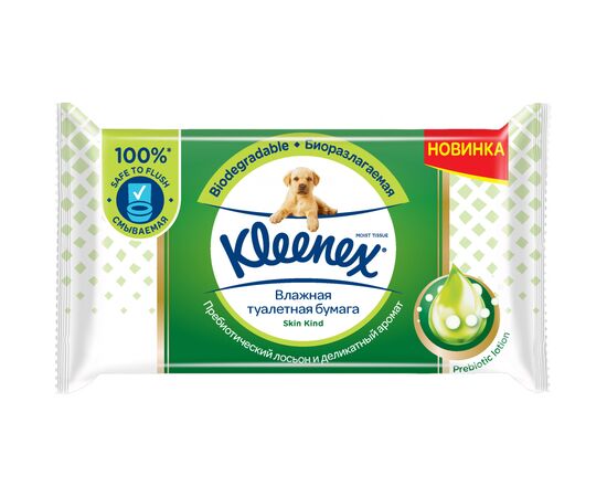 Туалетная бумага Kleenex Skin Kind влажная 38 шт. (5029053577500)