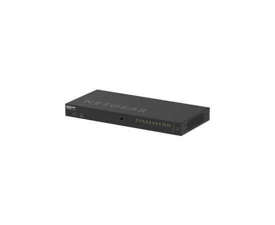 Коммутатор сетевой Netgear Комутатор M4250-10G2F-POE+ (GSM4212P) 8x1GE PoE+(125W), 2x1G (GSM4212P-100EUS), изображение 4 Коммутатор сетевой Netgear Комутатор M4250-10G2F-POE+ (GSM4212P) 8x1GE PoE+(125W), 2x1G (GSM4212P-100EUS), изображение 4