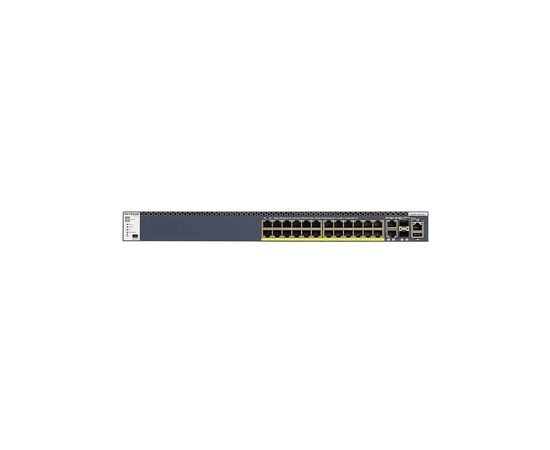 Коммутатор сетевой Netgear M4300-28G-POE+ (GSM4328PA) 24x1GE PoE+, 2x10GE, 2xSFP+, керо (GSM4328PA-100NES)