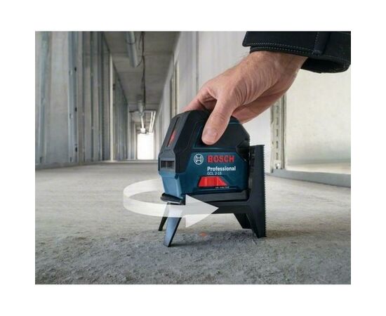 Лазерный нивелир Bosch GCL 2-15 + RM1 + BM3 clip + кейс (0.601.066.E02), изображение 3 Лазерный нивелир Bosch GCL 2-15 + RM1 + BM3 clip + кейс (0.601.066.E02), изображение 3