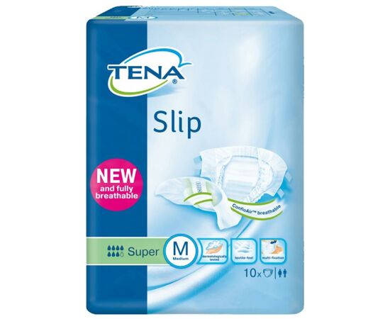 Підгузки для дорослих Tena Slip Plus Medium 10 (7322541118215)