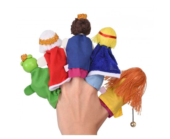 Игровой набор Goki Набор кукол для зажима театра Царевна Лягушка (51899G), изображение 2 Игровой набор Goki Набор кукол для зажима театра Царевна Лягушка (51899G), изображение 2